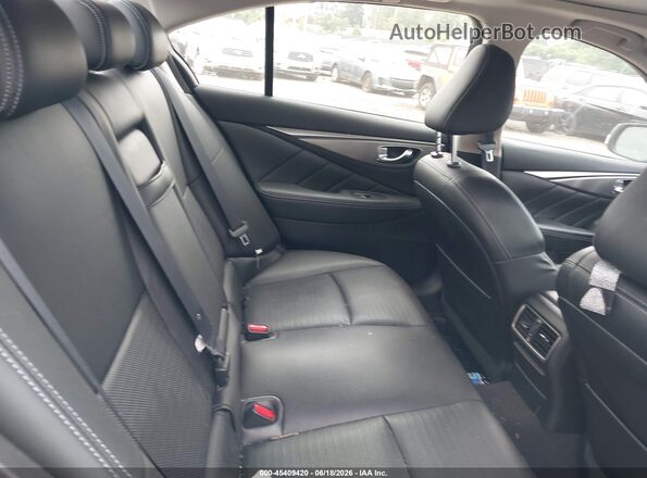 JN1EV7AR0JM436437 2018 INFINITI Q50 Black Vista de la etiqueta del VIN
