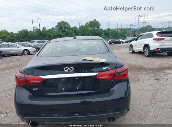 JN1EV7AR0JM436437 2018 INFINITI Q50 Black 
