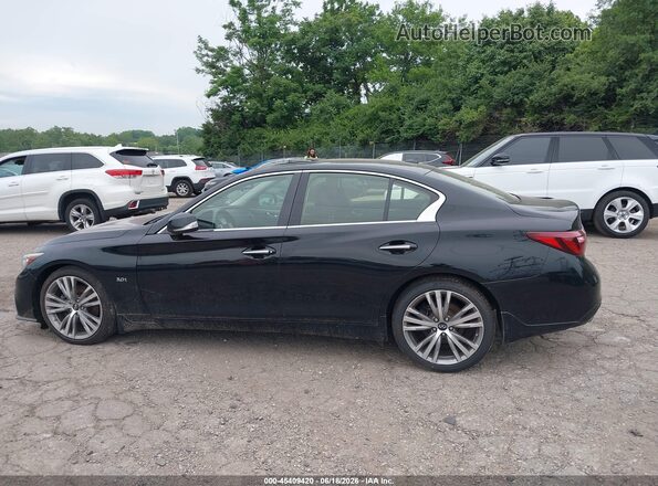 JN1EV7AR0JM436437 2018 INFINITI Q50 Black Vista interior de 360 grados
