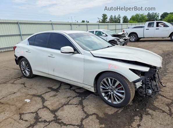JN1EV7AR0JM439757 2018 INFINITI Q50 Белый 