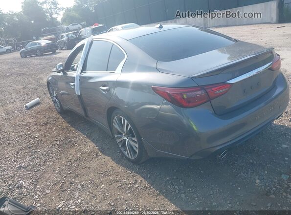 JN1EV7AR0JM445025 2018 INFINITI Q50 Gray Tył lewy