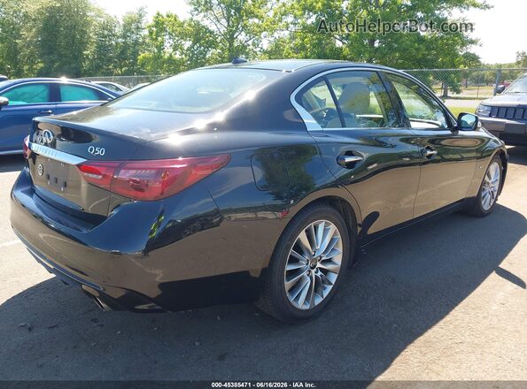 JN1EV7AR0KM594150 2019 INFINITI Q50 Black Rear right
