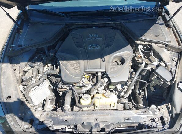 JN1EV7AR0KM594150 2019 INFINITI Q50 Black Rear view