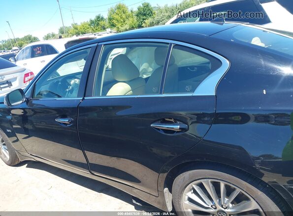 JN1EV7AR1JM437130 2018 INFINITI Q50 Black Widok wnętrza 360 stopni