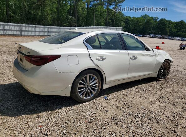 JN1EV7AR2JM433149 2018 INFINITI Q50 White Задня права чверть