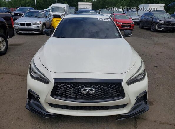 JN1EV7AR2JM438402 2018 INFINITI Q50 White Vista frontal