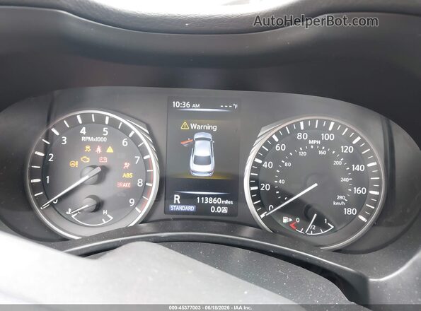 JN1EV7AR2JM445074 2018 INFINITI Q50 White Vista de los asientos traseros