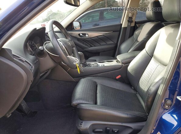 JN1EV7AR2JM445964 2018 INFINITI Q50 Blue Vista interior delantera