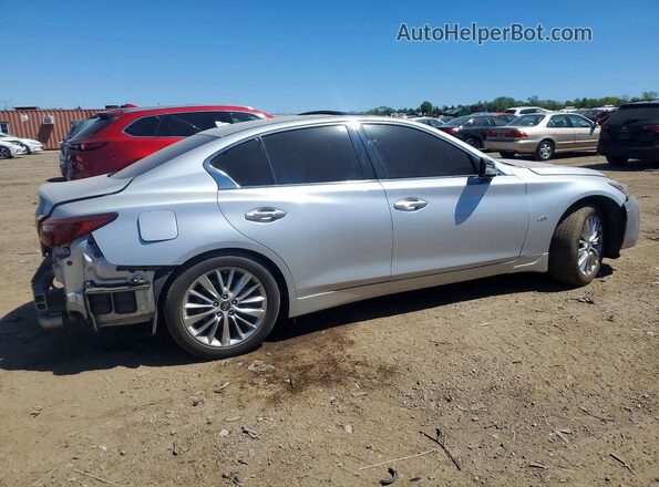 JN1EV7AR2KM557956 2019 INFINITI Q50 Silver Задня права чверть