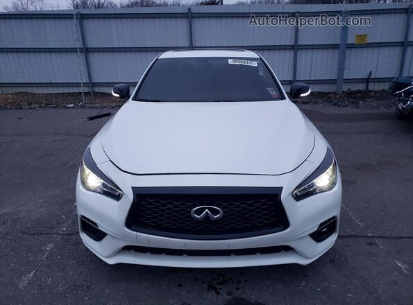 JN1EV7AR2LM252362 2020 INFINITI Q50 White Вид спереду