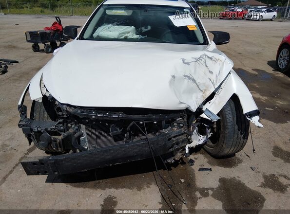 JN1EV7AR3JM436481 2018 INFINITI Q50 White Դիմացի տեսք