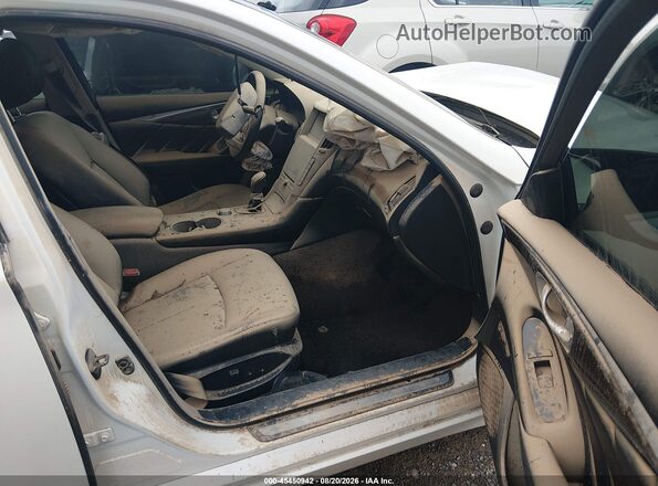 JN1EV7AR3JM436481 2018 INFINITI Q50 White Սալոնի դիմացի տեսք