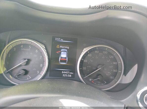 JN1EV7AR3JM436481 2018 INFINITI Q50 White Հետևի նստատեղերի տեսք