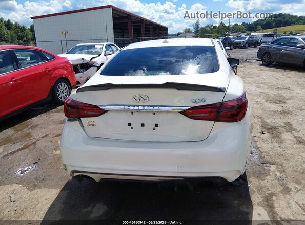 JN1EV7AR3JM436481 2018 INFINITI Q50 White 