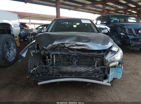 JN1EV7AR3JM436660 2018 INFINITI Q50 Gray Instrument cluster view
