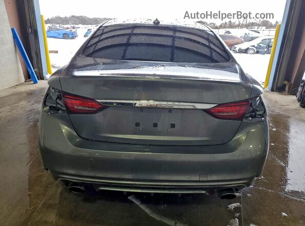 JN1EV7AR3JM439641 2018 INFINITI Q50 Gray Vista trasera