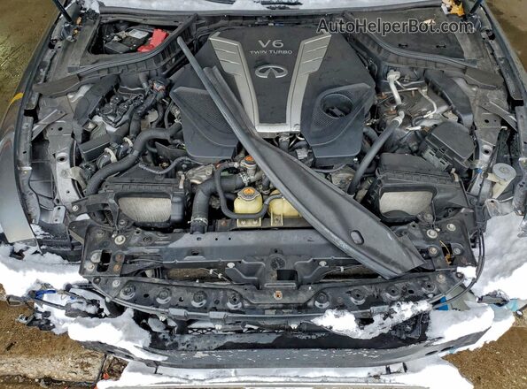 JN1EV7AR3JM439641 2018 INFINITI Q50 Gray Vista interior trasera