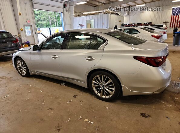 JN1EV7AR3JM442216 2018 INFINITI Q50 White Հետևի ձախ