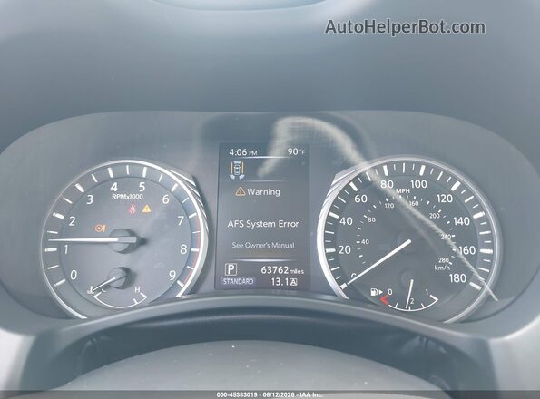 JN1EV7AR3JM443690 2018 INFINITI Q50 Синий Вид задних сидений
