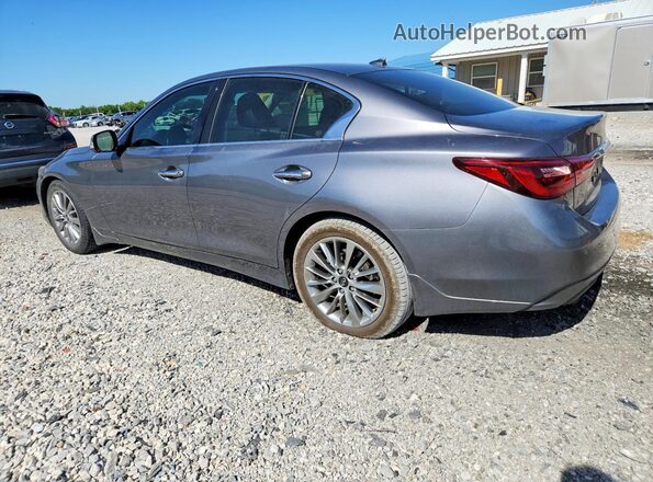 JN1EV7AR3JM610033 2018 INFINITI Q50 Gray Задня ліва чверть