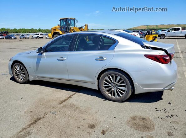 JN1EV7AR3JM610601 2018 INFINITI Q50 Silver უკანა მარცხენა