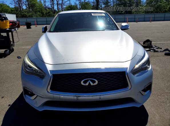 JN1EV7AR3JM610601 2018 INFINITI Q50 Silver წინა ხედი