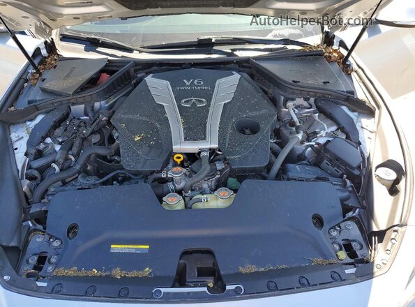 JN1EV7AR3JM610601 2018 INFINITI Q50 Silver უკანა სალონის ხედი