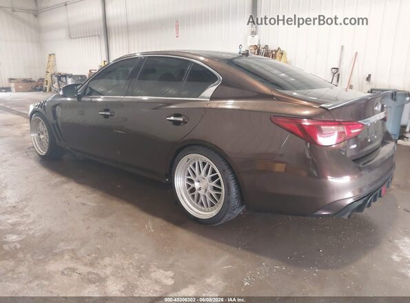 JN1EV7AR3LM252404 2020 INFINITI Q50 Brown Задня ліва чверть