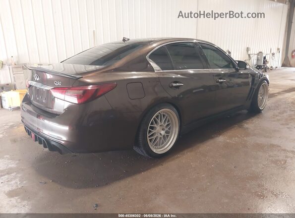 JN1EV7AR3LM252404 2020 INFINITI Q50 Brown Задня права чверть