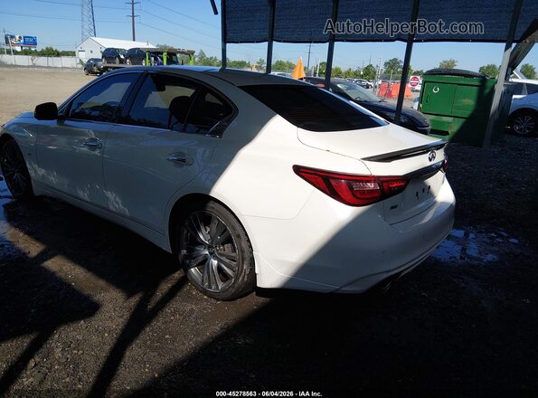 JN1EV7AR3LM254119 2020 INFINITI Q50 White Rear left