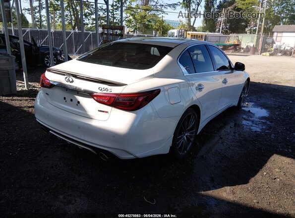 JN1EV7AR3LM254119 2020 INFINITI Q50 White Rear right