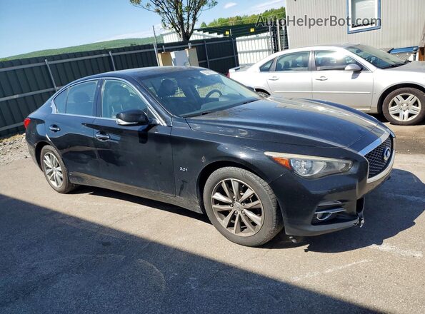 JN1EV7AR4HM831554 2017 INFINITI Q50 Black Przód prawy