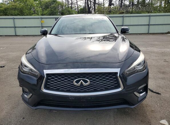 JN1EV7AR4JM436652 2018 INFINITI Q50 Черный Вид спереди