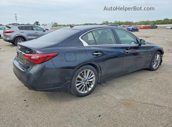 JN1EV7AR4JM436652 2018 INFINITI Q50 Черный Задняя правая четверть