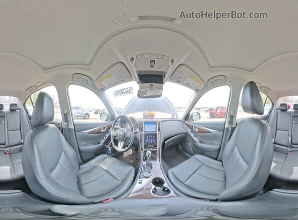 JN1EV7AR4JM436652 2018 INFINITI Q50 Черный Панорамный вид салона 360°