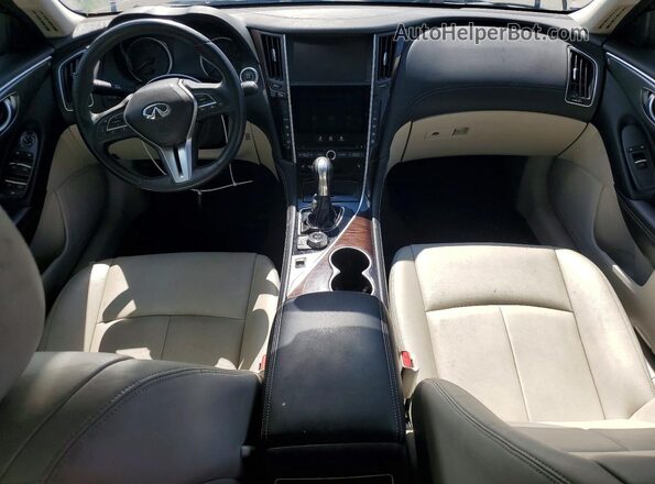JN1EV7AR4KM550247 2019 INFINITI Q50 Black Vista del salpicadero