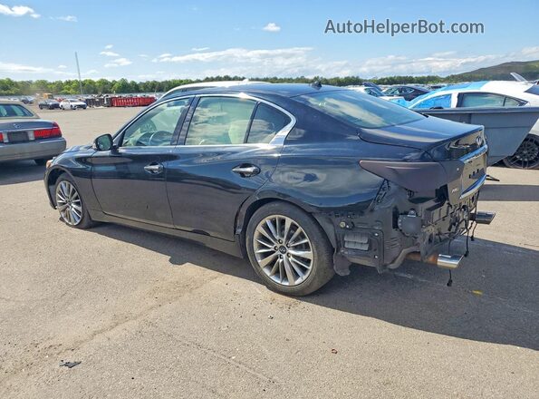 JN1EV7AR4KM550247 2019 INFINITI Q50 Black Trasero izquierdo