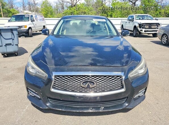 JN1EV7AR4KM550247 2019 INFINITI Q50 Black Vista frontal