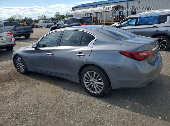 JN1EV7AR4KM554749 2018 INFINITI Q50 Gray Tył lewy