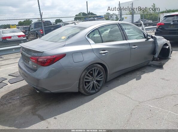 JN1EV7AR4LM255778 2020 INFINITI Q50 Gray Rear right