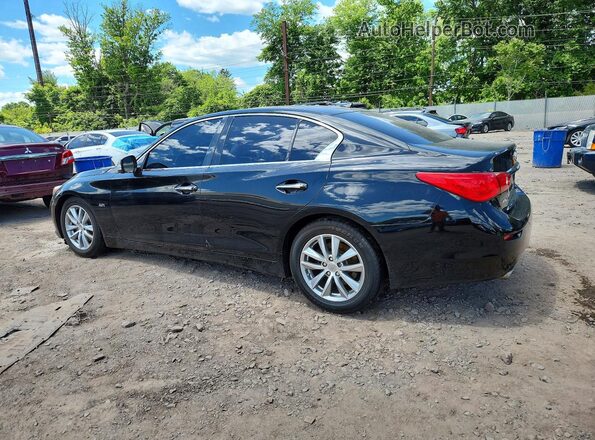 JN1EV7AR5HM830994 2017 INFINITI Q50 Черный Задняя левая четверть