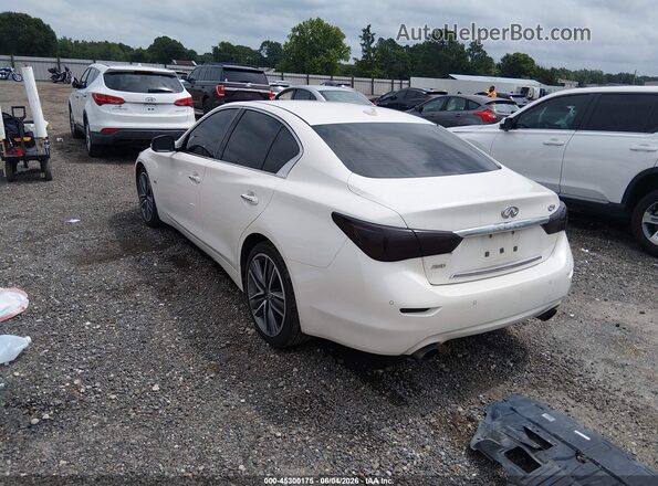 JN1EV7AR5HM836326 2017 INFINITI Q50 White Rear left