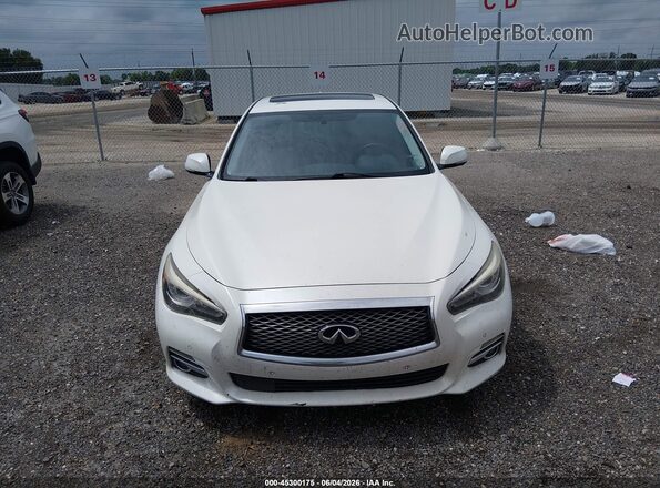 JN1EV7AR5HM836326 2017 INFINITI Q50 White Front view