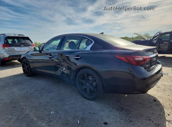 JN1EV7AR5JM441648 2018 INFINITI Q50 Черный Задняя левая четверть