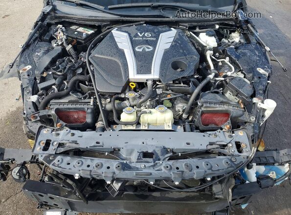 JN1EV7AR5JM442363 2018 INFINITI Q50 Black Вид задньої частини салону
