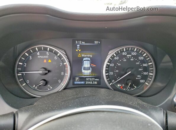 JN1EV7AR5KM550340 2019 INFINITI Q50 Black Սարքավորումների վահանակի տեսք