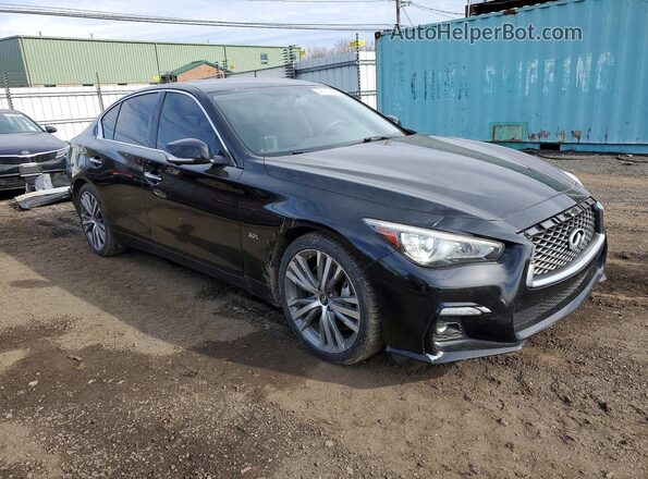 JN1EV7AR5KM550340 2019 INFINITI Q50 Black Առջևի աջ