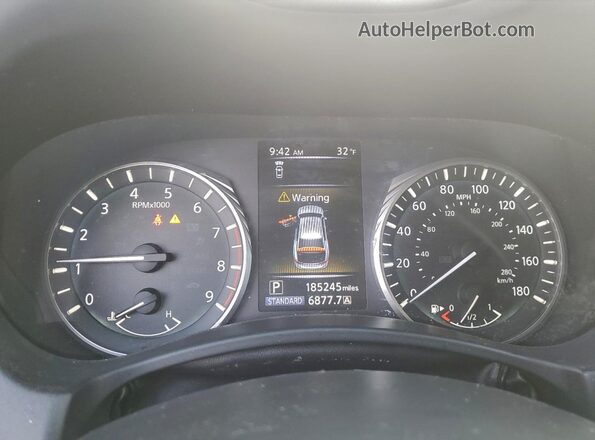 JN1EV7AR5KM556610 2019 INFINITI Q50 Бирюзовый Вид щитка приборов