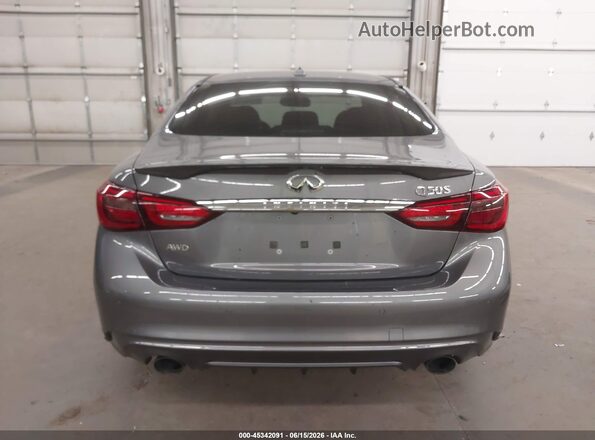 JN1EV7AR5KM557322 2019 INFINITI Q50 Серый 