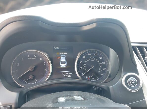 JN1EV7AR5KM593138 2019 INFINITI Q50 Белый Вид задних сидений